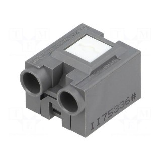 PCB terminal block | angled 90° | 6.9mm | ways: 2 | on PCBs | 3.3mm2