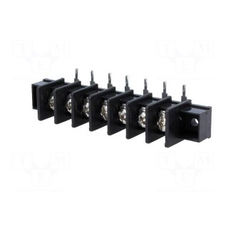 PCB terminal block | angled 90° | 9.5mm | ways: 7 | 4mm2 | 22AWG÷12AWG