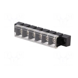 PCB terminal block | straight | 10mm | ways: 6 | THT,screw terminal