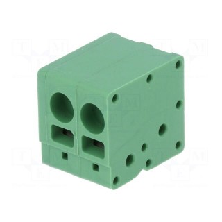 PCB terminal block | straight | 5mm | ways: 2 | on PCBs | 0.2÷4mm2 | 20A