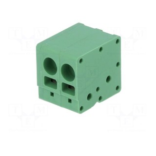 PCB terminal block | straight | 5mm | ways: 2 | on PCBs | 0.2÷4mm2 | 20A