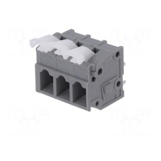 PCB terminal block | straight | 5mm | ways: 3 | on PCBs | 0.2÷2.5mm2