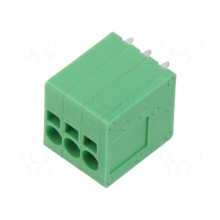 PCB terminal block | straight | 3.5mm | ways: 3 | on PCBs | 24AWG÷16AWG