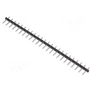 Pin strips | 5mm | ways: 24 | straight | pin header | male | on PCBs | THT