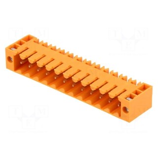 Pluggable terminal block | 3.5mm | ways: 12 | straight | socket | male
