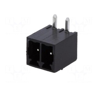 Pluggable terminal block | 3.5mm | ways: 2 | angled 90° | socket | male