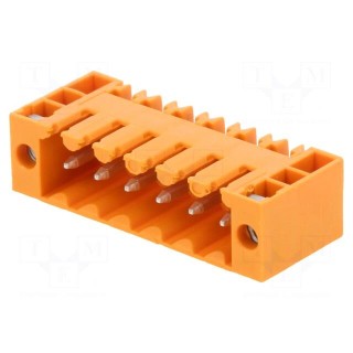 Pluggable terminal block | 3.5mm | ways: 6 | straight | socket | male