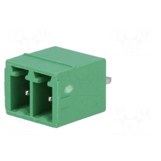 Pluggable terminal block | 3.81mm | ways: 2 | straight | socket | male