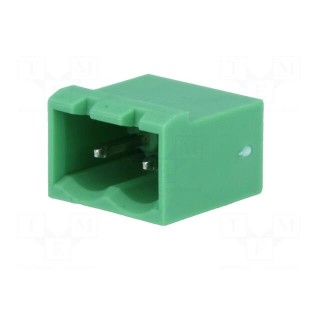 Pluggable terminal block | 5.08mm | ways: 2 | straight | socket | male