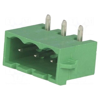 Pluggable terminal block | 5.08mm | ways: 3 | angled 90° | socket