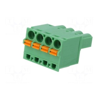 Pluggable terminal block | 5.08mm | ways: 4 | straight | plug | female