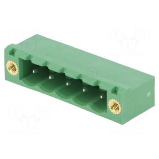 Pluggable terminal block | 5.08mm | ways: 5 | straight | socket | male