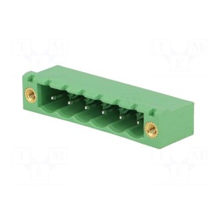 Pluggable terminal block | 5.08mm | ways: 6 | straight | socket | male