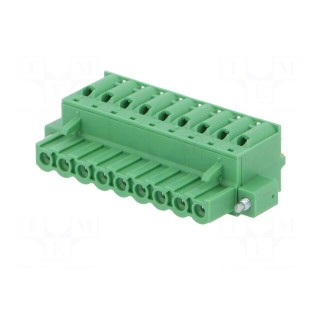 Pluggable terminal block | 5.08mm | ways: 9 | straight | plug | female