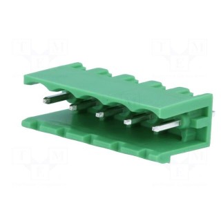 Pluggable terminal block | 5mm | ways: 5 | straight | socket | male
