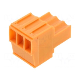 Pluggable terminal block | Contacts ph: 3.5mm | ways: 3 | straight