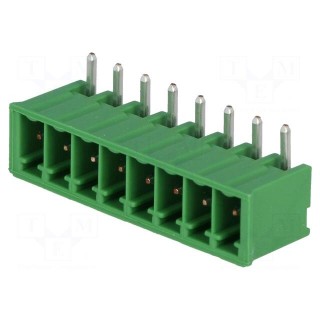 Pluggable terminal block | Contacts ph: 3.5mm | ways: 8 | angled 90°