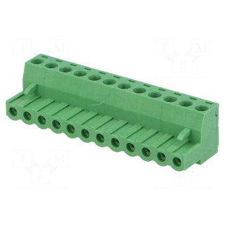 Pluggable terminal block | Contacts ph: 5.08mm | ways: 12 | straight