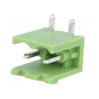 Pluggable terminal block | Contacts ph: 5.08mm | ways: 2 | socket