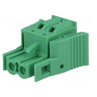Pluggable terminal block | Contacts ph: 5.08mm | ways: 2 | straight