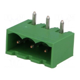 Pluggable terminal block | Contacts ph: 5.08mm | ways: 3 | socket