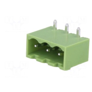 Pluggable terminal block | Contacts ph: 5.08mm | ways: 3 | socket