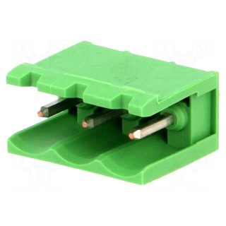 Pluggable terminal block | Contacts ph: 5.08mm | ways: 3 | straight