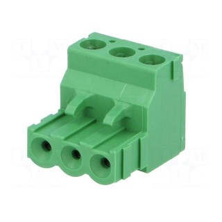 Pluggable terminal block | Contacts ph: 5.08mm | ways: 3 | straight