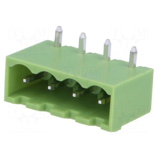 Pluggable terminal block | Contacts ph: 5.08mm | ways: 4 | socket
