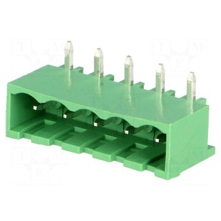 Pluggable terminal block | Contacts ph: 5.08mm | ways: 5 | socket