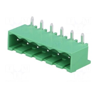 Pluggable terminal block | Contacts ph: 5.08mm | ways: 6 | socket