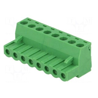 Pluggable terminal block | Contacts ph: 5.08mm | ways: 8 | straight
