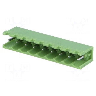 Pluggable terminal block | Contacts ph: 5.08mm | ways: 9 | straight
