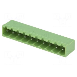 Pluggable terminal block | Contacts ph: 5mm | ways: 10 | straight