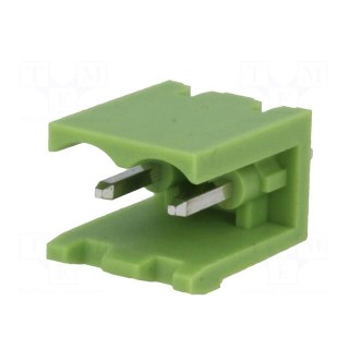 Pluggable terminal block | Contacts ph: 5mm | ways: 2 | straight