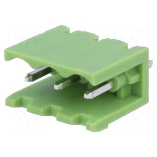 Pluggable terminal block | Contacts ph: 5mm | ways: 3 | straight