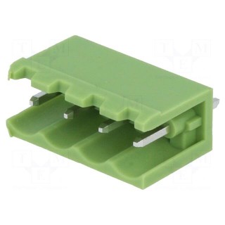 Pluggable terminal block | Contacts ph: 5mm | ways: 4 | straight