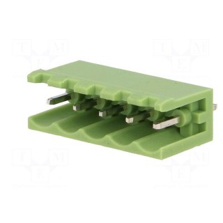 Pluggable terminal block | Contacts ph: 5mm | ways: 5 | straight