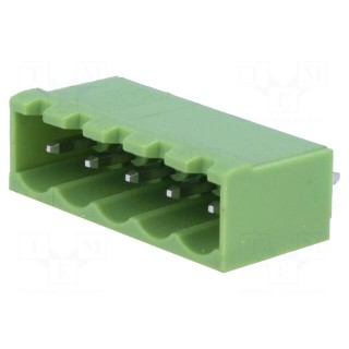 Pluggable terminal block | Contacts ph: 5mm | ways: 5 | straight