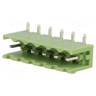 Pluggable terminal block | Contacts ph: 5mm | ways: 6 | angled 90°