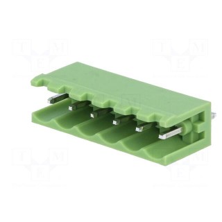 Pluggable terminal block | Contacts ph: 5mm | ways: 6 | straight