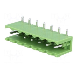 Pluggable terminal block | Contacts ph: 5mm | ways: 7 | angled 90°