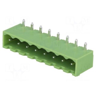 Pluggable terminal block | Contacts ph: 5mm | ways: 8 | angled 90°