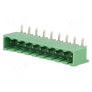 Pluggable terminal block | Contacts ph: 5mm | ways: 9 | angled 90°