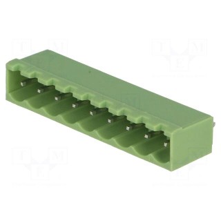 Pluggable terminal block | Contacts ph: 5mm | ways: 9 | straight