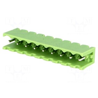 Pluggable terminal block | Contacts ph: 5mm | ways: 9 | straight