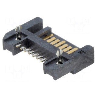 Connector: SATA | socket | male | PIN: 7