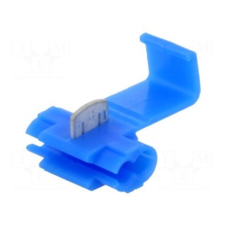 Quick splice | IDC | 1.5÷2.5mm2 | for cable | blue | Variant: splitter