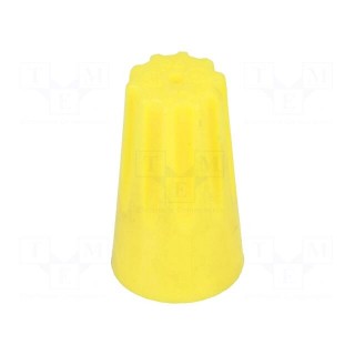 Wire nut connector | 0.5÷6mm2 | yellow | 50pcs.