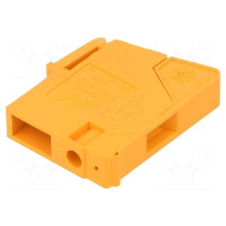 Splice terminal: transformer | ways: 1 | 0.2÷6mm2 | orange | 690V | 38A